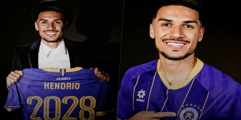 Bản hợp đồng mới Hendrio của CLB Hà Nội